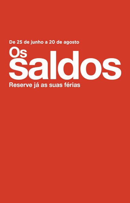 Reserve já as suas férias