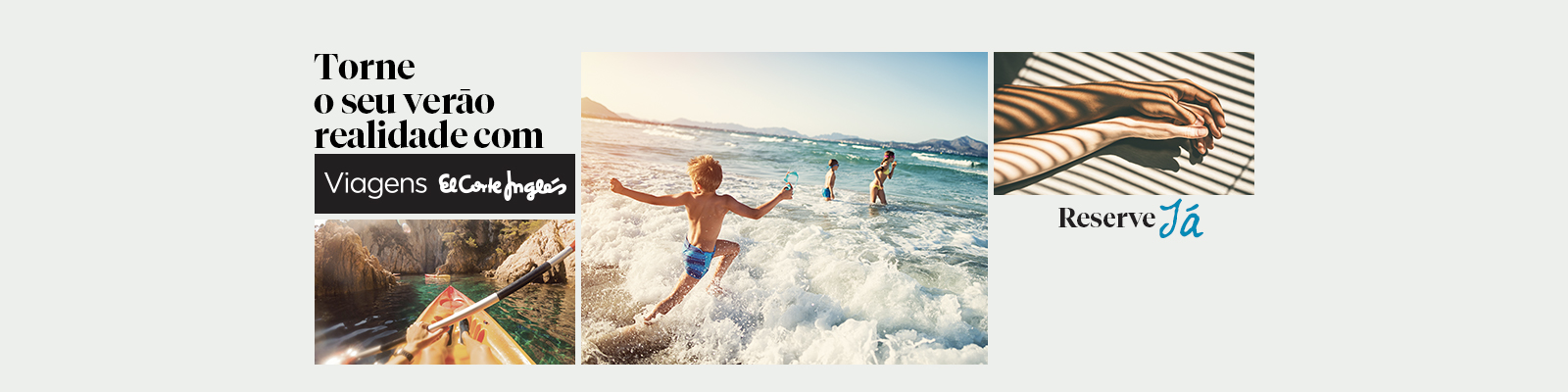 Reserve já as suas férias de Verão