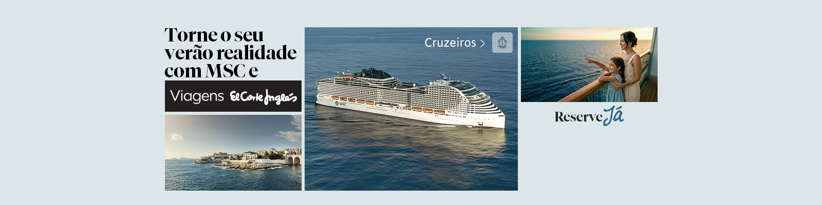Descubra novos horizontes com MSC Cruzeiros